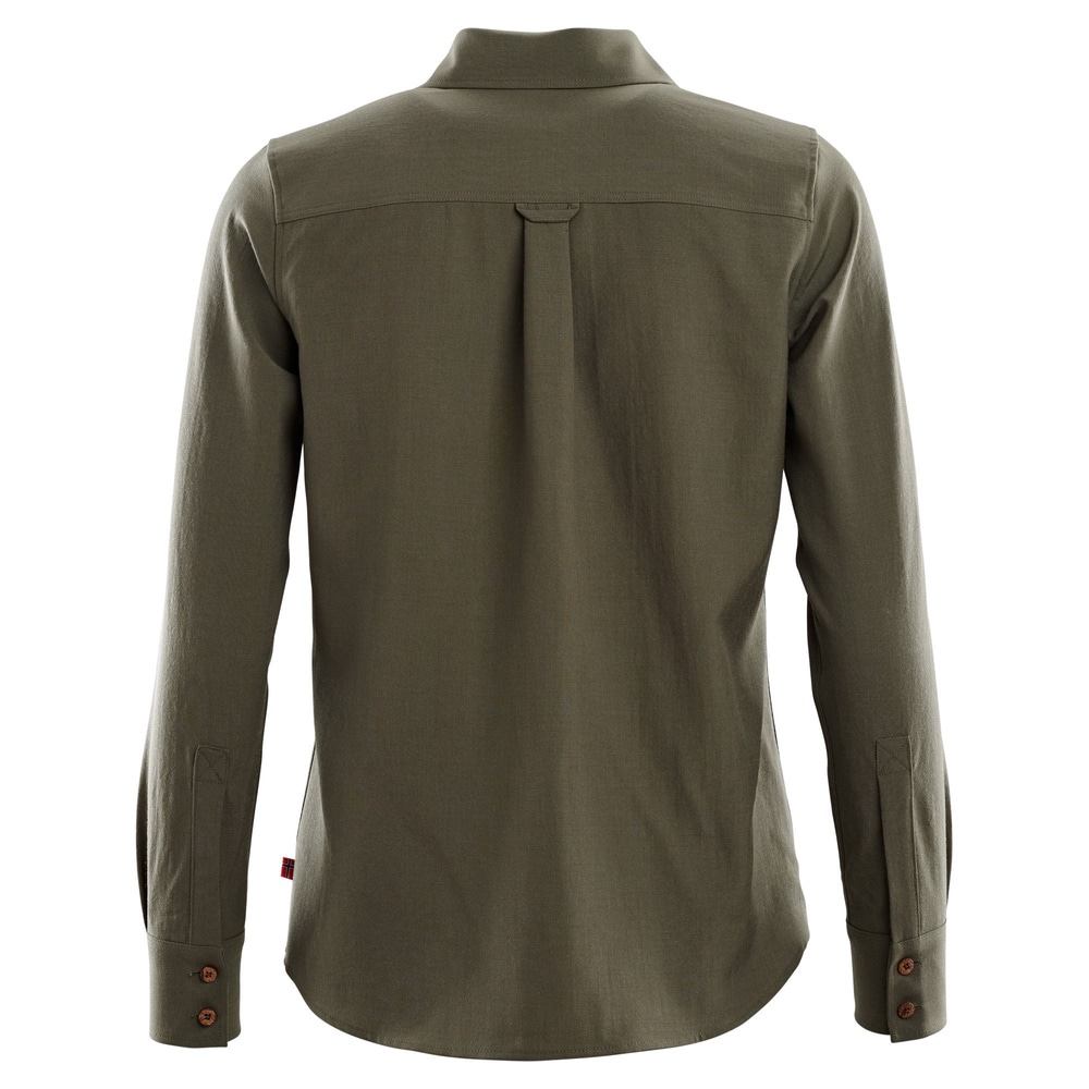 LeisureWool woven shirt W's Ranger Green, view: 1