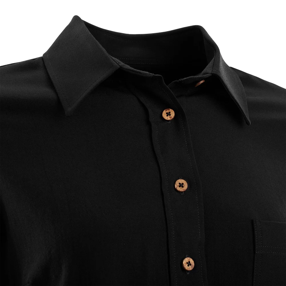 LeisureWool woven woolshirt W's, view: 2