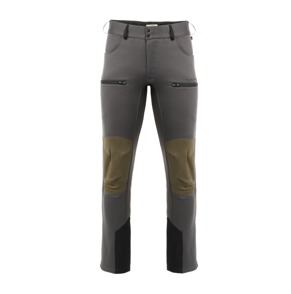 WoolShell Pants M's Gray Pinstripe/Tarmac, view: 2