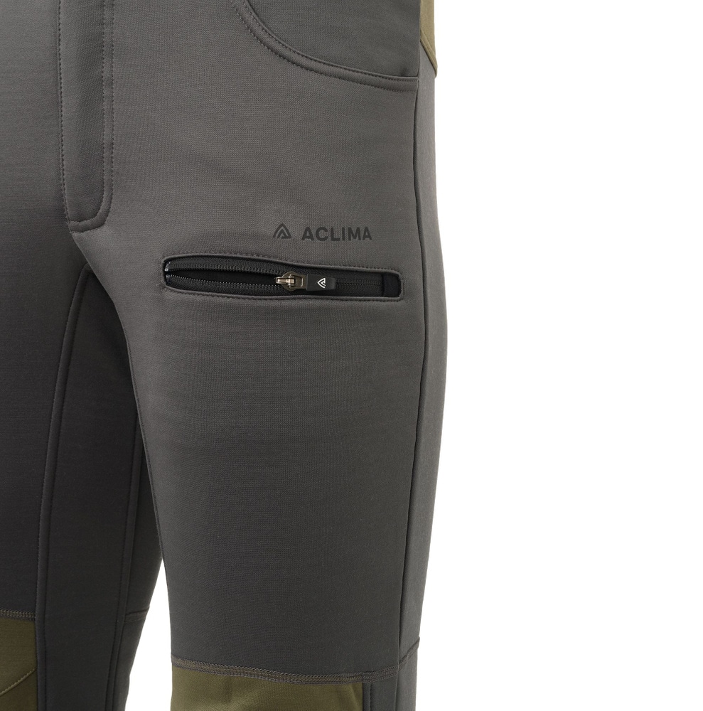 WoolShell Pants M's Gray Pinstripe/Tarmac, view: 4