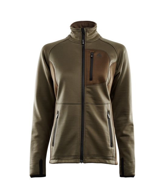 WoolShell jacket W's Capers / Dark Earth, view: 0