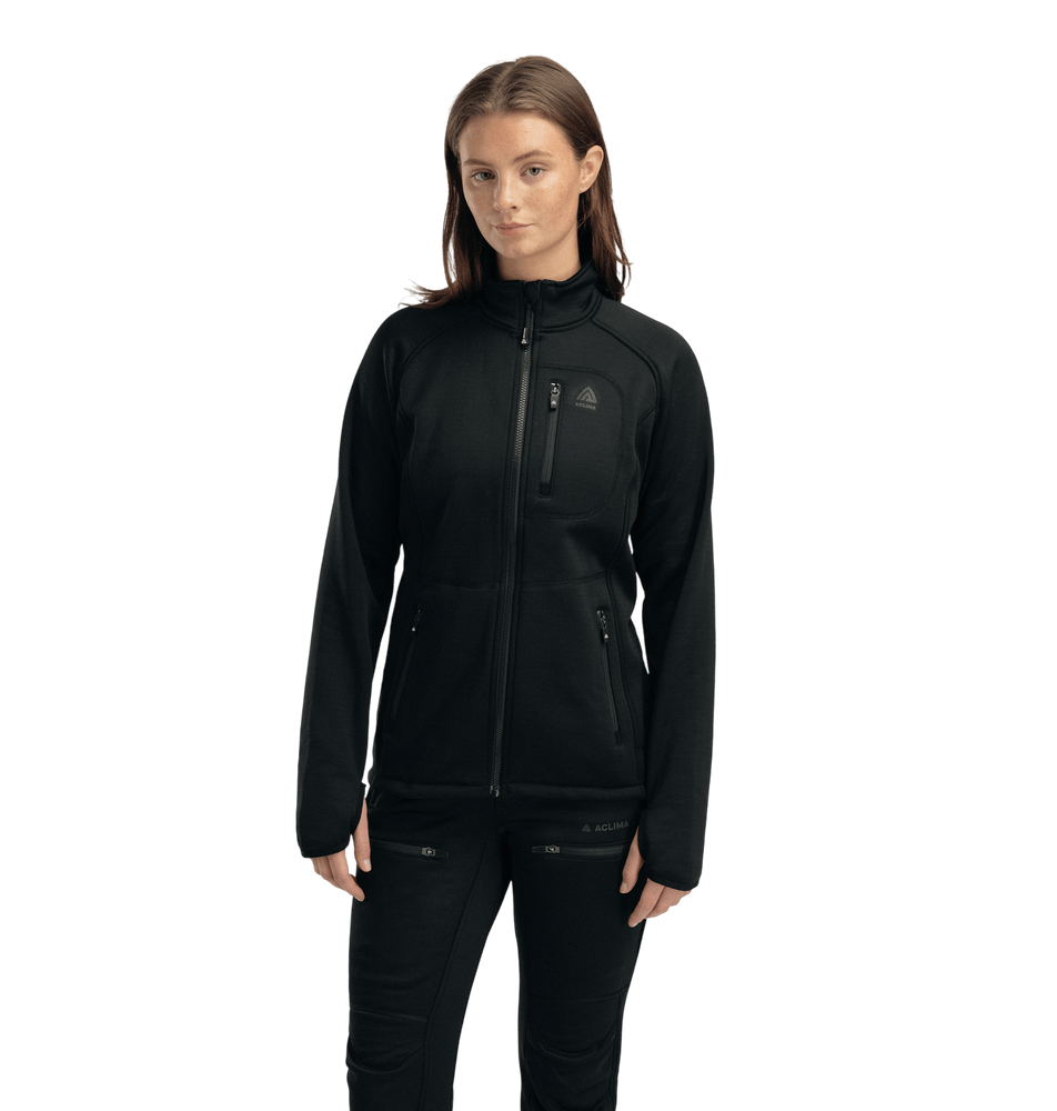 WoolShell Jacket W's Jet Black, view: 1