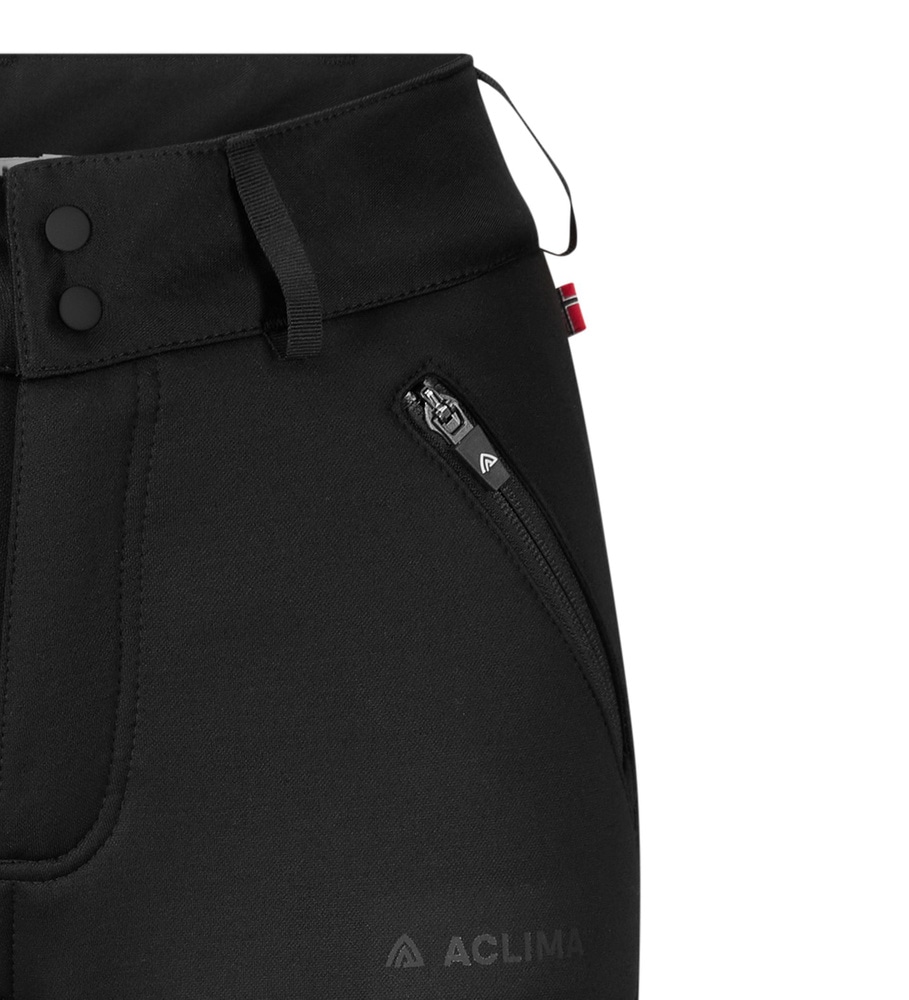 WoolShell Pants W's Jet Black, view: 6