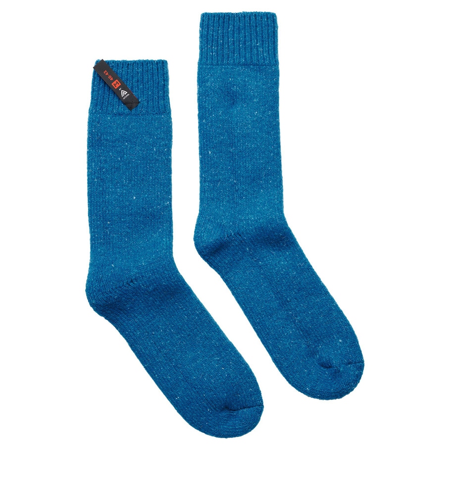 Lars Monsen Anárjohka thick socks Blue Sapphire, view: 1
