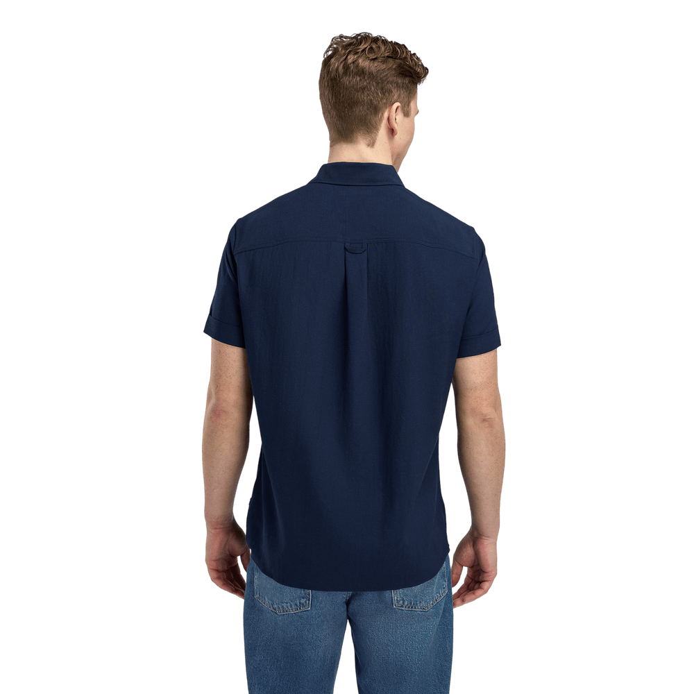 LeisureWool short shirt M's Navy Blazer, view: 1