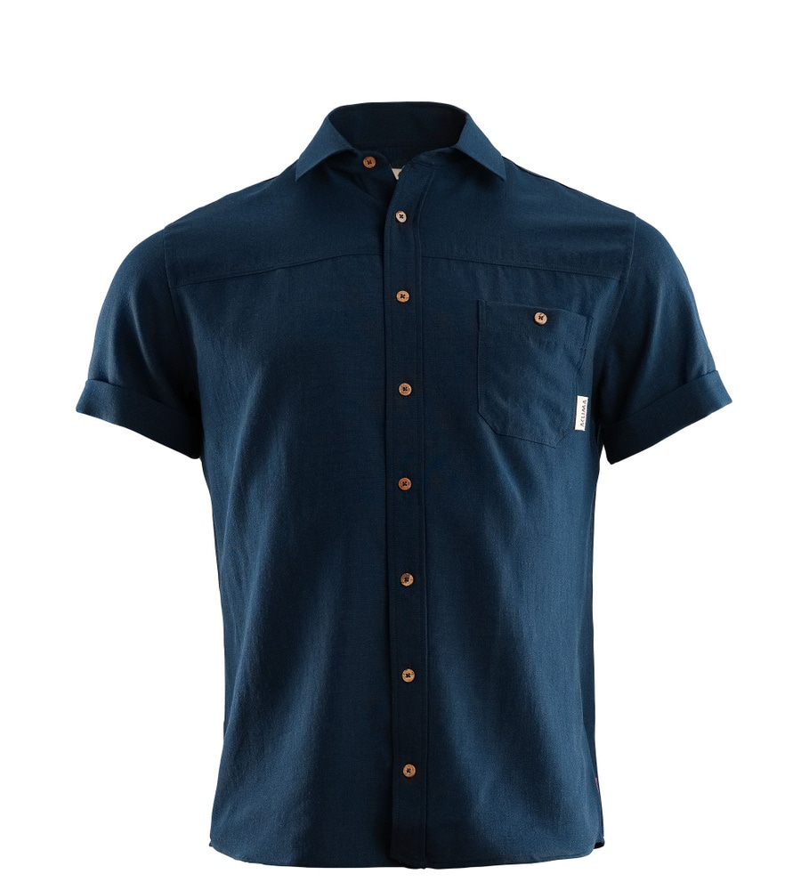 LeisureWool short shirt M's Navy Blazer, view: 3