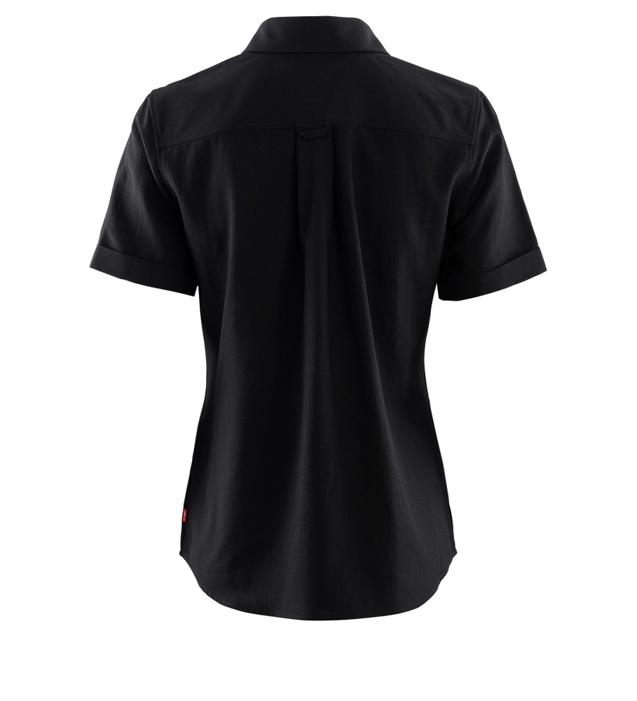 LeisureWool short sleeve shirt W's Jet Black, view: 1