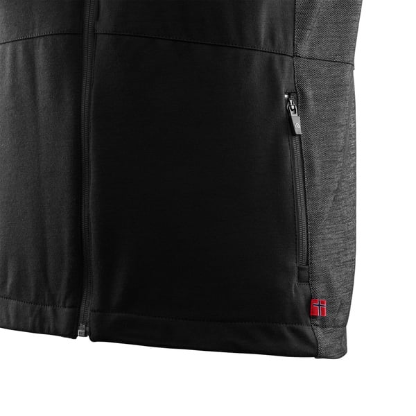 FlexWool sports vest M's Jet Black, view: 4