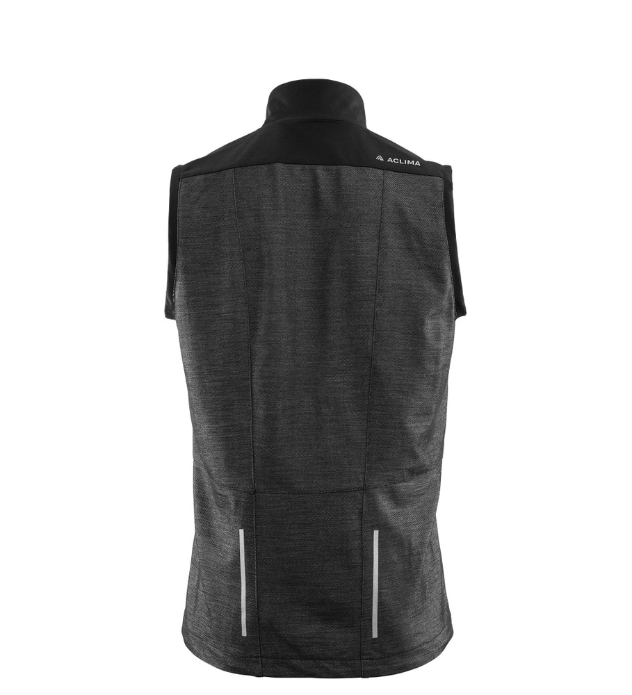 FlexWool sports vest M's Jet Black, view: 2