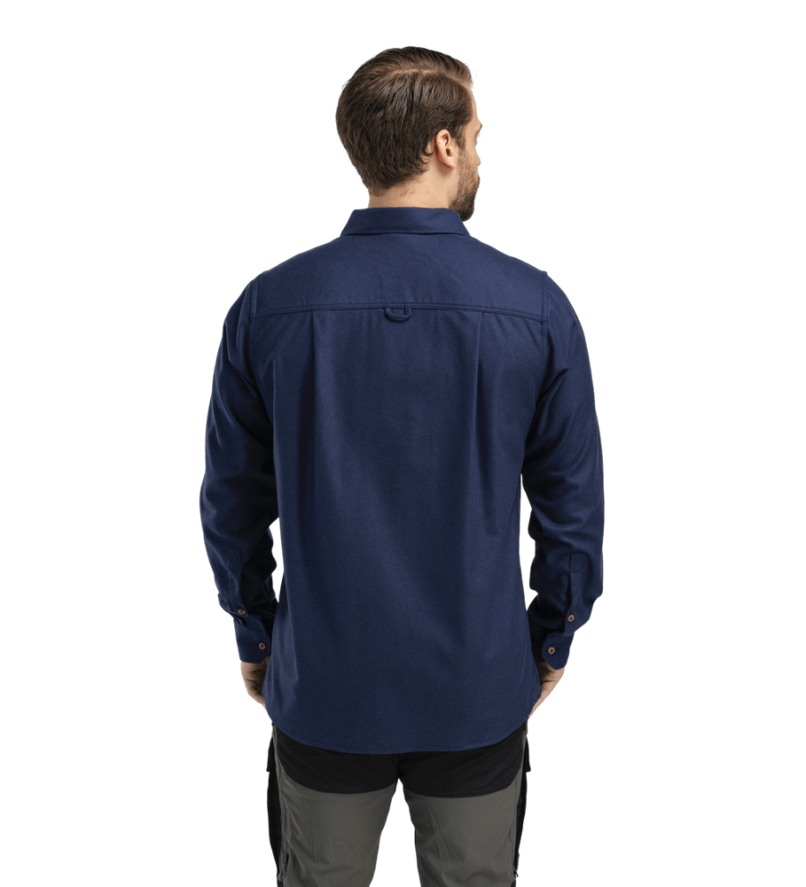 reborn woolshirt M's Navy Melange, view: 1
