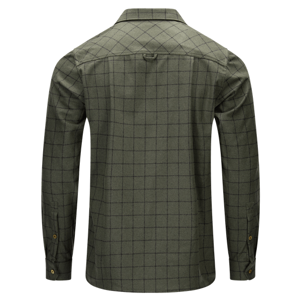 reborn woolshirt M's Grid Forest/Dark Grey, view: 1