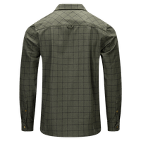 reborn woolshirt M's Grid Forest/Dark Grey - view: 1