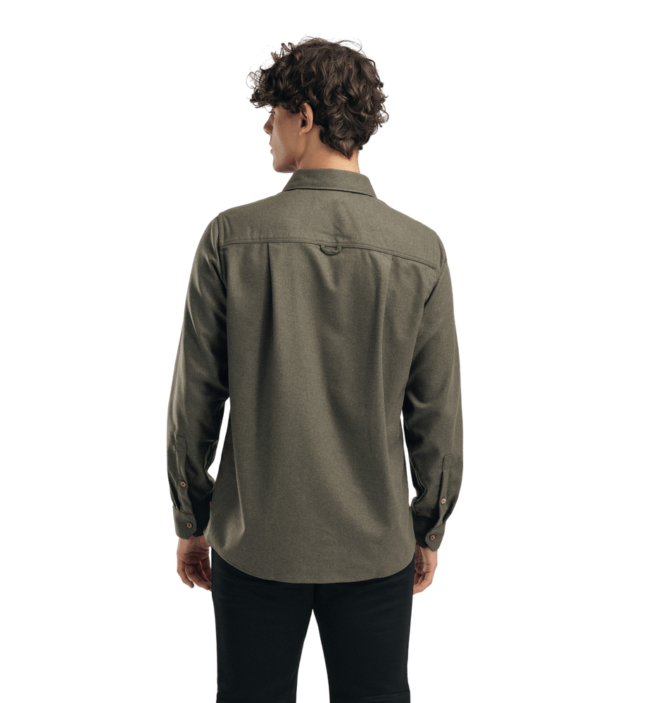 reborn woolshirt M's Forest Melange, view: 2