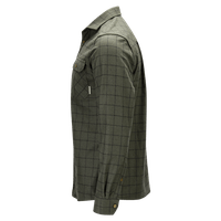 reborn woolshirt M's Grid Forest/Dark Grey - view: 2