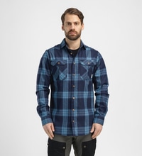 ReBorn woolshirt M's Check Navy / Jeans - view: 0