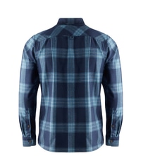ReBorn woolshirt M's Check Navy / Jeans - view: 4