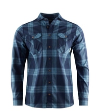 ReBorn woolshirt M's Check Navy / Jeans - view: 3