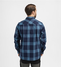 ReBorn woolshirt M's Check Navy / Jeans - view: 1