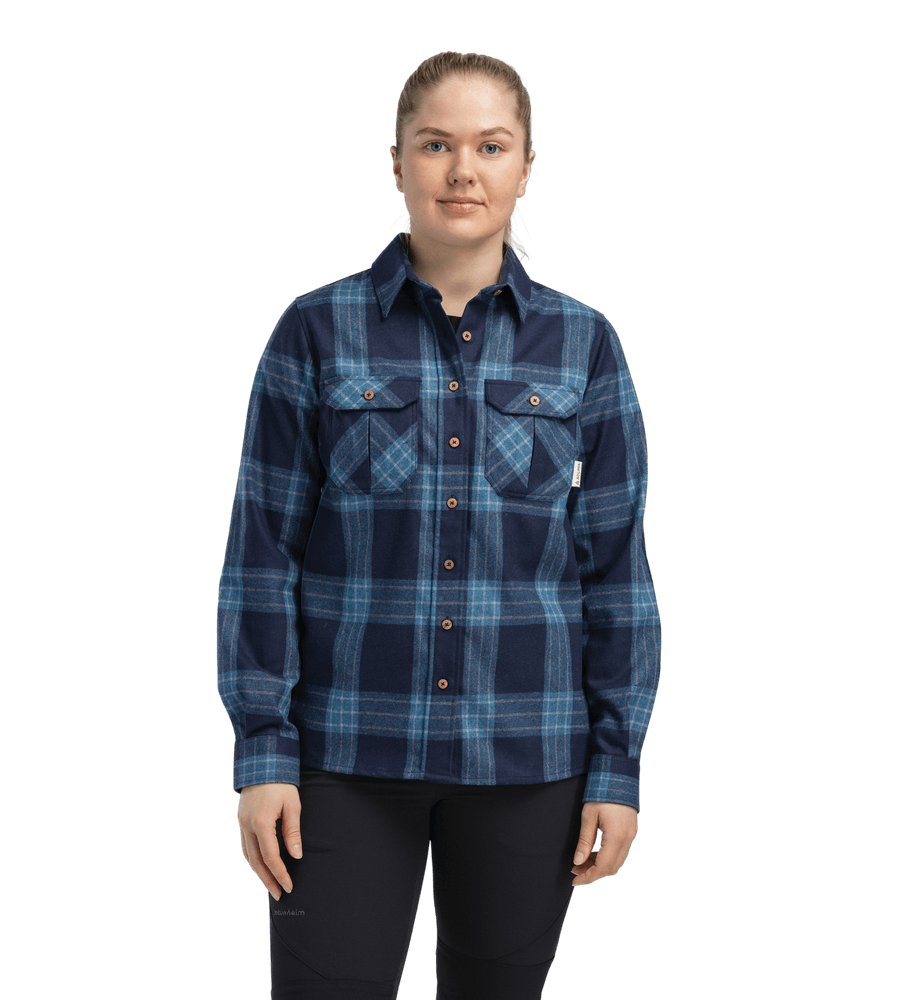 productCard.productImage: reborn woolshirt W's Check Navy/Jeans