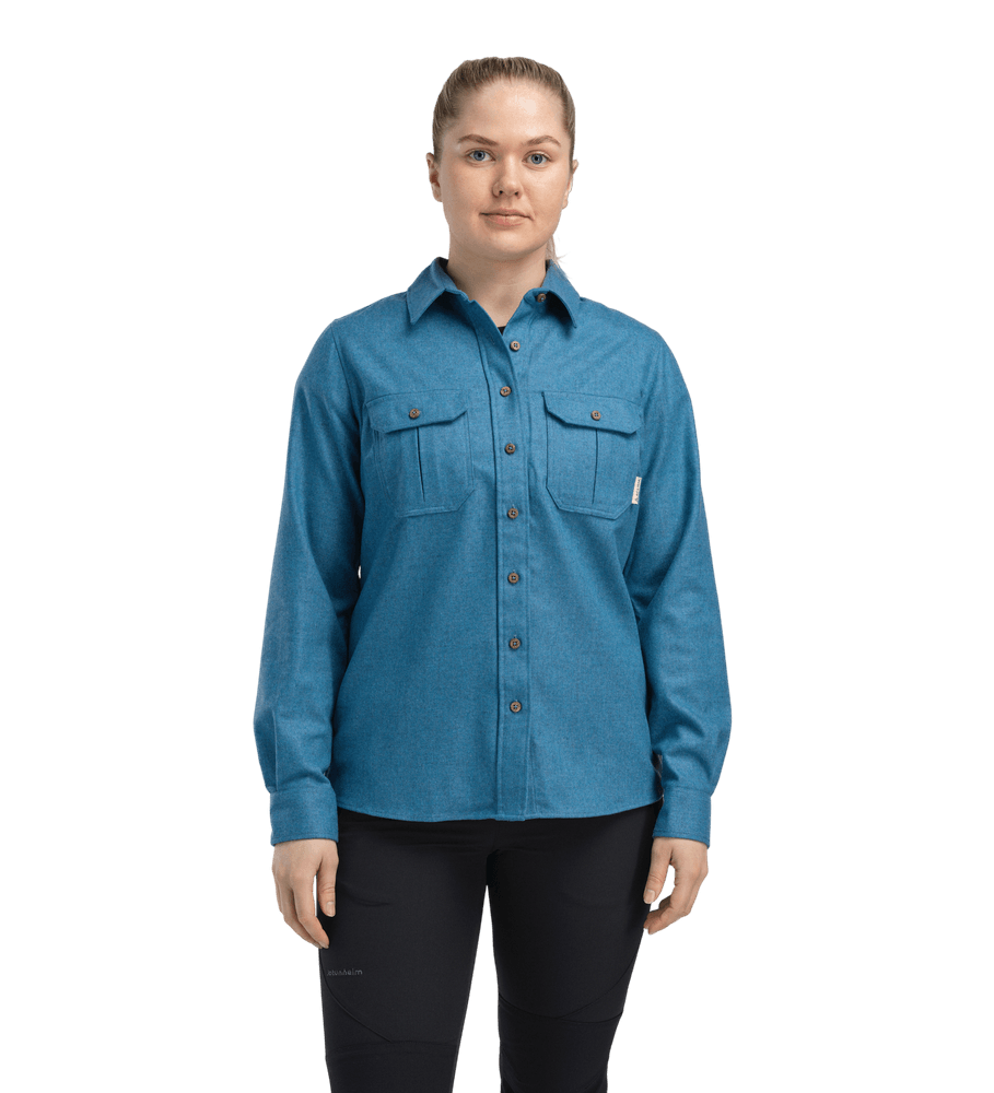 productCard.productImage: reborn woolshirt W's Light Grey/Dark Grey Melange