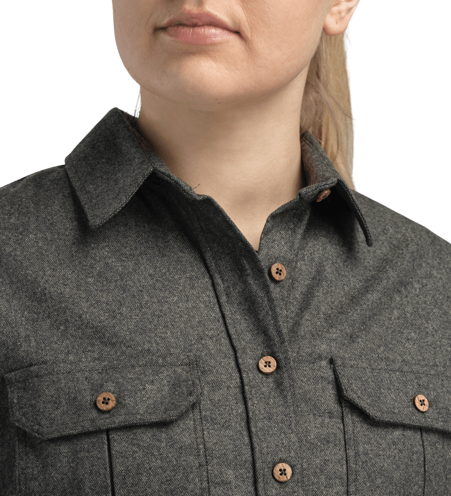 reborn woolshirt W's Green Granite, view: 2