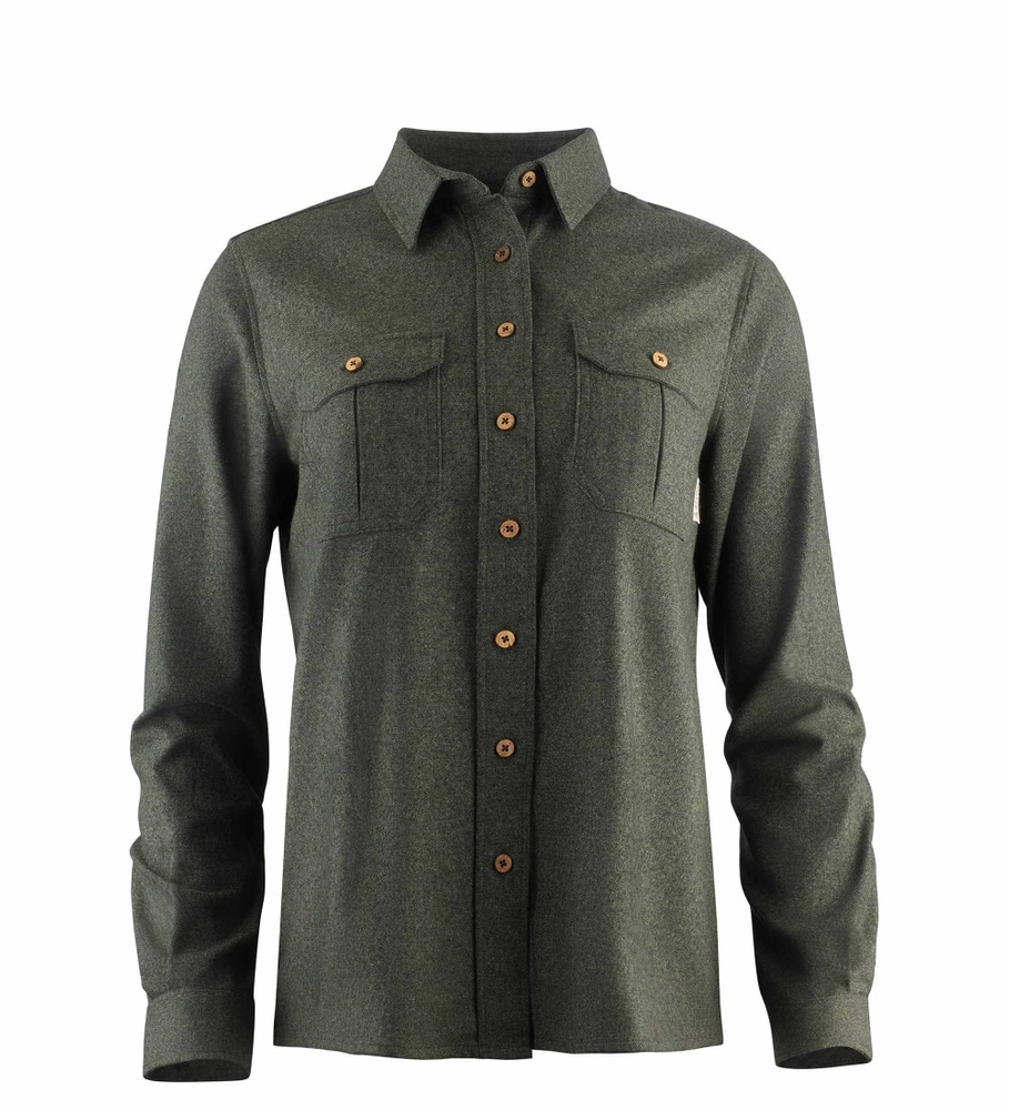 reborn woolshirt W's Green Granite, view: 3