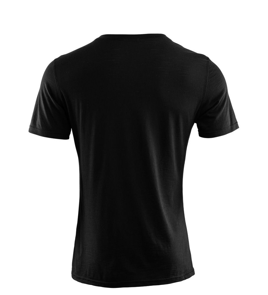LightWool 140 undershirt tee M's Jet Black, view: 1