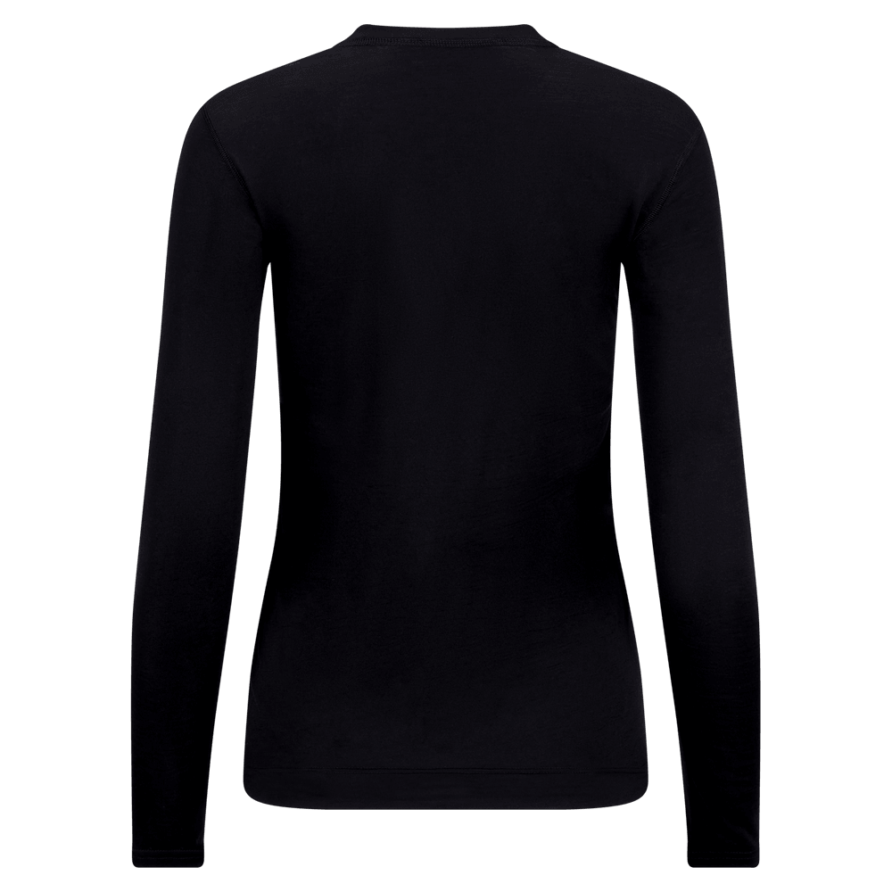 LightWool 140 undershirt Long sleeve W's Jet Black, view: 1