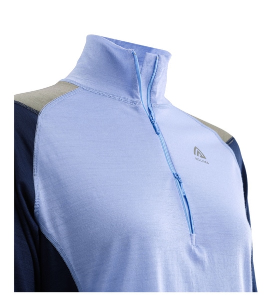 LightWool reinforced mock W's Purple Impr/Navy Blazer/Ranger Green, view: 3