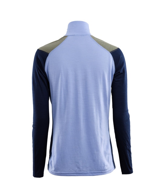 LightWool reinforced mock W's Purple Impr/Navy Blazer/Ranger Green, view: 2