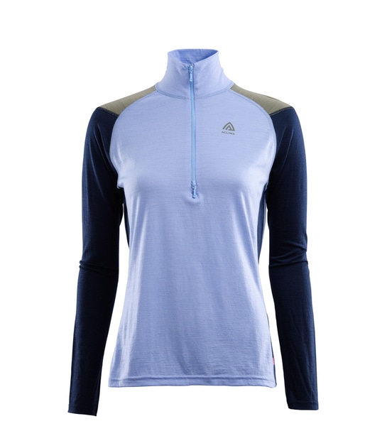 LightWool reinforced mock W's Purple Impr/Navy Blazer/Ranger Green, view: 0