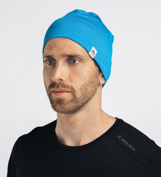 LightWool 140 relaxed beanie Bluejay, view: 0