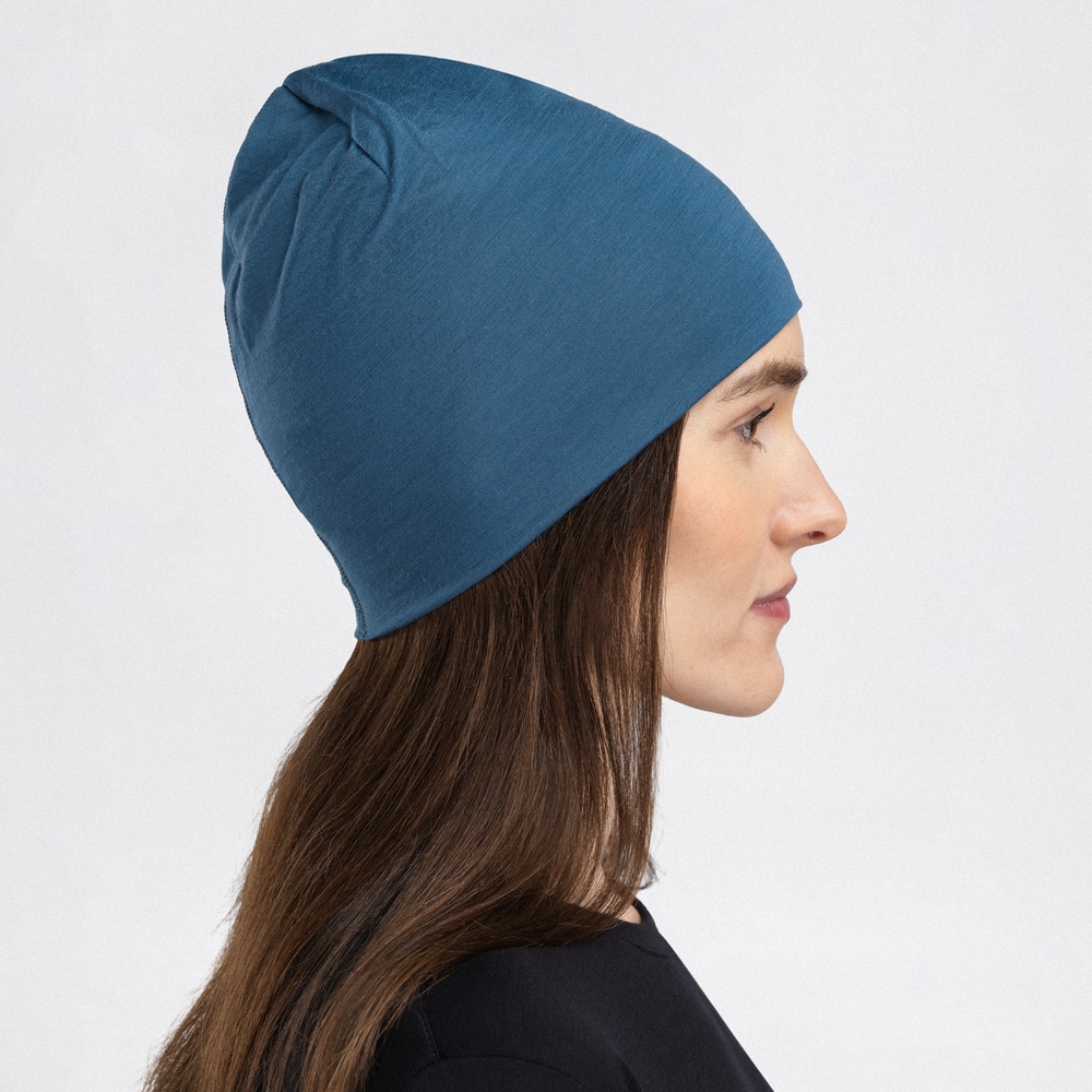 LightWool 140 Relaxed Beanie Blue Fusion, view: 1