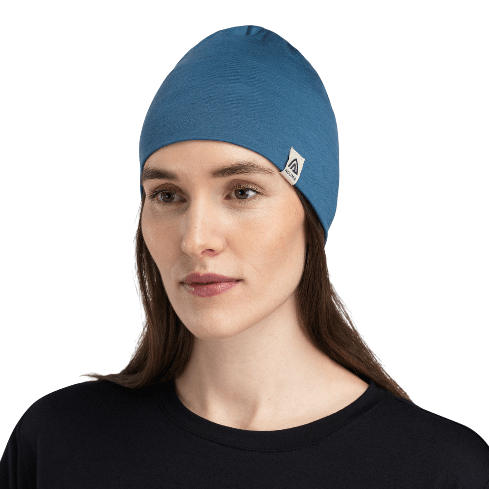 productCard.productImage: LightWool 140 Relaxed Beanie Blue Fusion