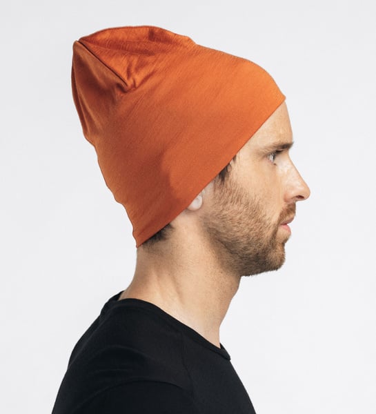 LightWool 140 relaxed beanie Apricot Orange, view: 1