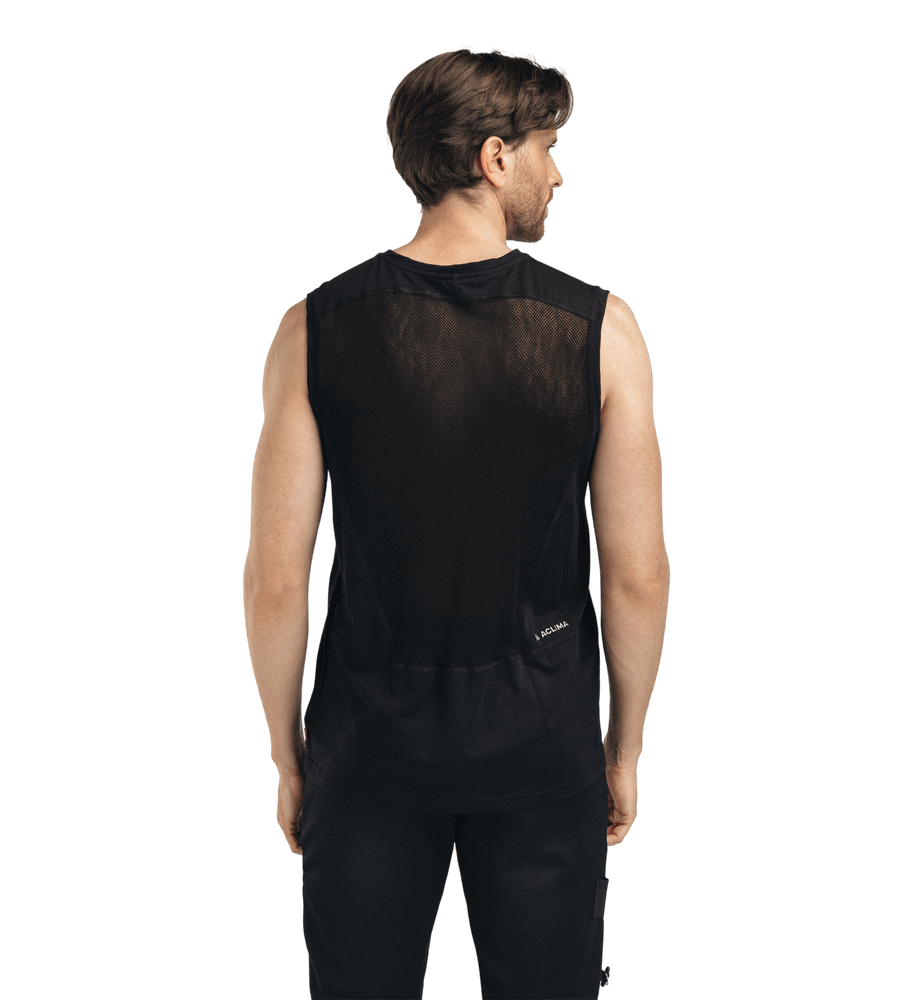 LightWool 140 Sports Singlet M's Jet Black, view: 1