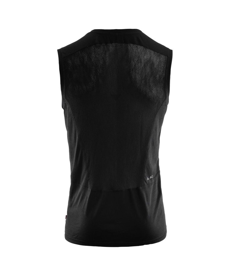 LightWool 140 Sports Singlet M's Jet Black, view: 4