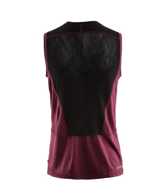 LightWool sports singlet W's Zinfandel/Jet Black, view: 1