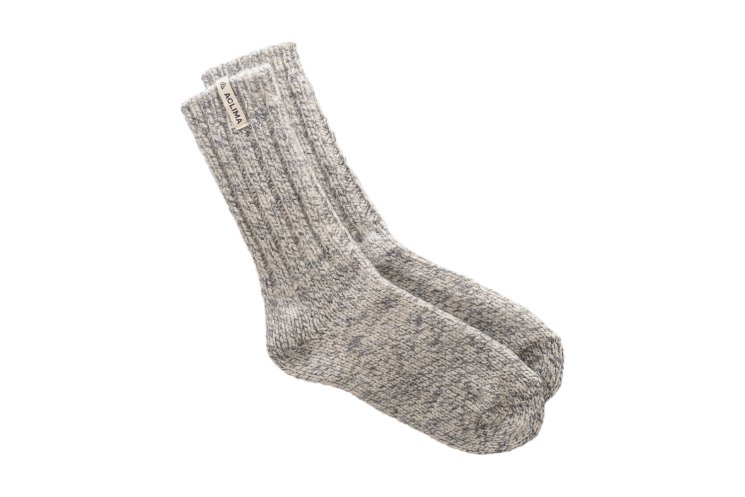 Norwegian Wool Socks Grey/Red, view: 1