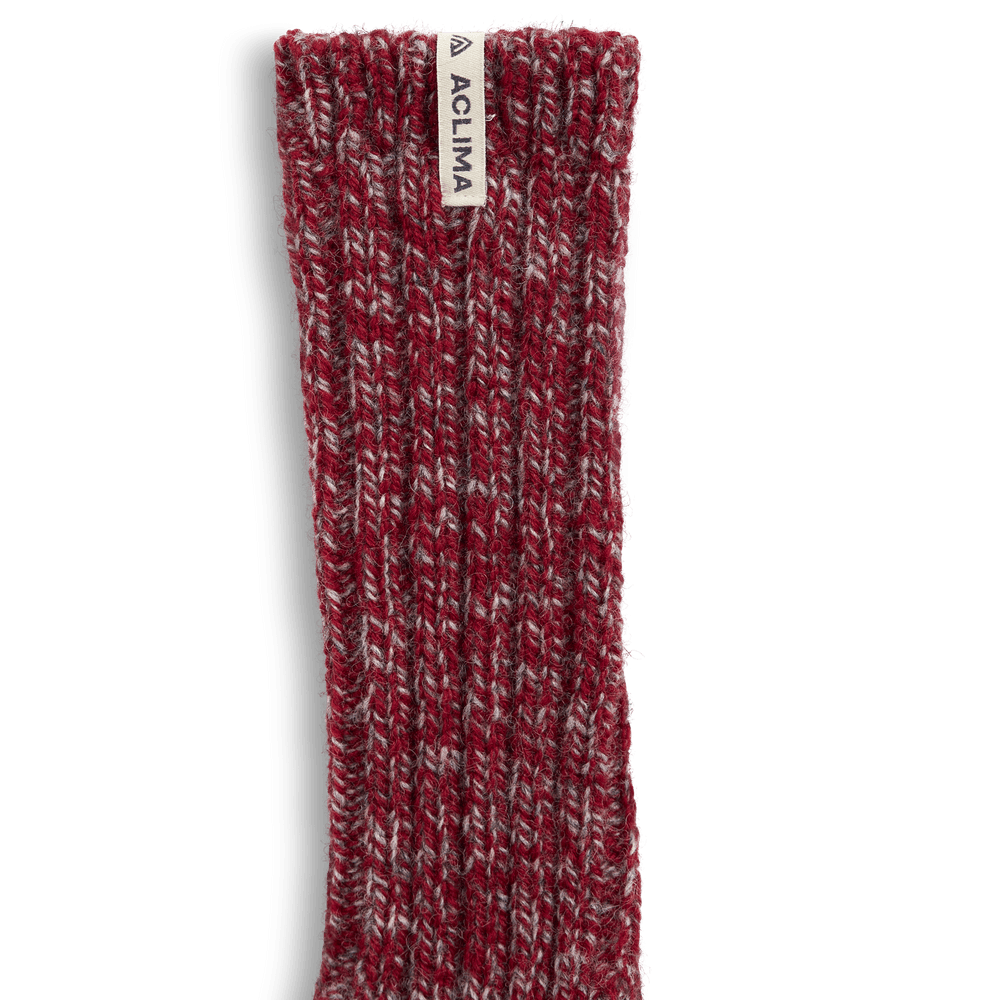 Norwegian Wool Socks Grey/Red, view: 1