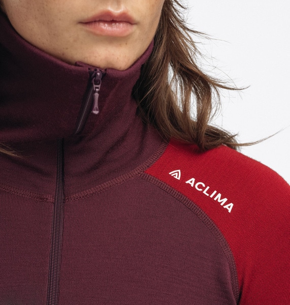 WarmWool Polo W's Fig/Red Dahlia, view: 3