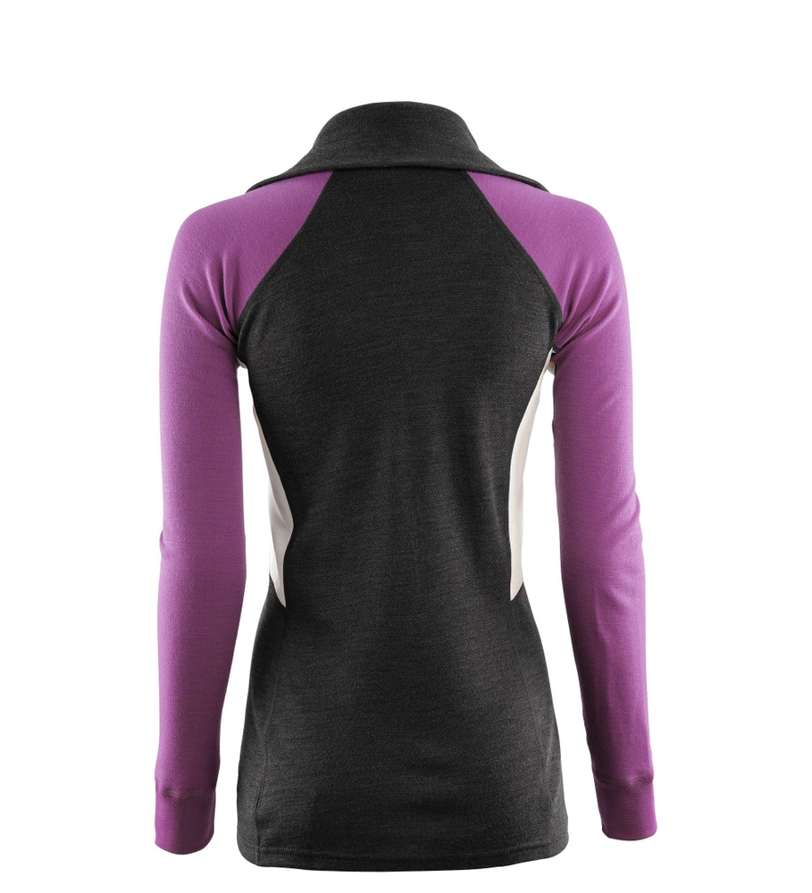 WarmWool polo W's Marengo/Sunset Purple/Nature, view: 1