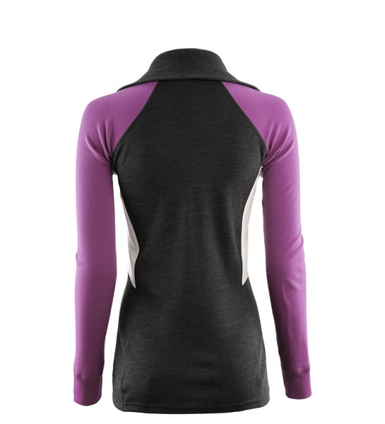 WarmWool polo W's Marengo/Sunset Purple/Nature, view: 1