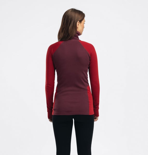 WarmWool Polo W's Fig/Red Dahlia, view: 1