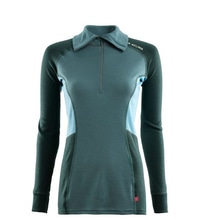 WarmWool polo W's North Atlantic/Green Gables/Reef Waters - view: 0