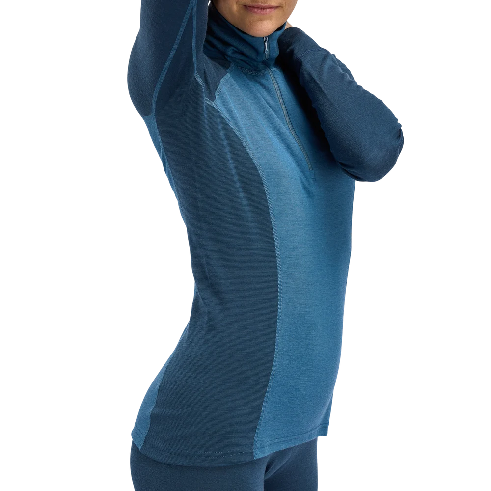 WarmWool Polo W's Blue Fusion/Midnight Navy, view: 2