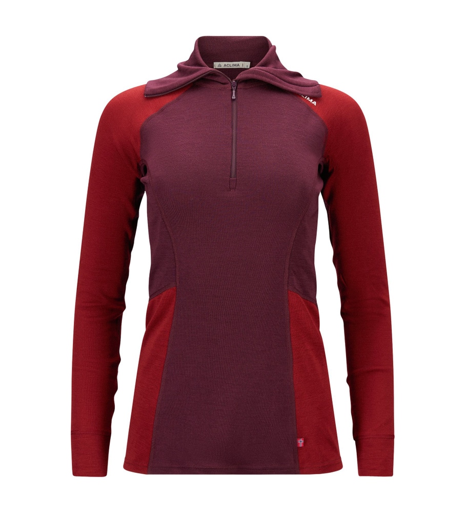 WarmWool Polo W's Fig/Red Dahlia, view: 4