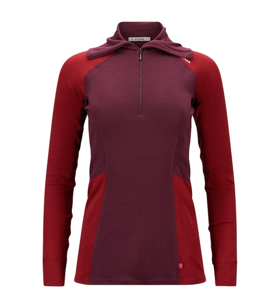 WarmWool Polo W's Fig/Red Dahlia, view: 4