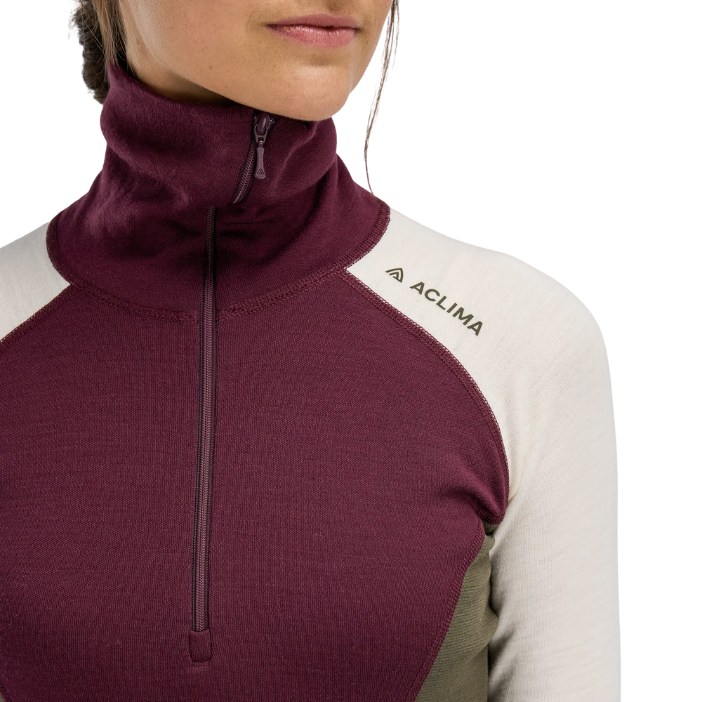 WarmWool Polo W's Fig/Tarmac/Nature, view: 4