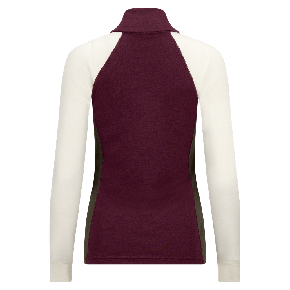 WarmWool Polo W's Fig/Tarmac/Nature, view: 7